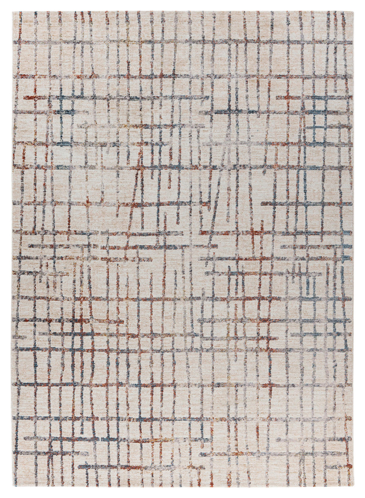 360Living Teppich Jaka creme B/L: ca. 80x150 cm Jaka - creme/multicolor (80,00/150,00cm) - 360Living