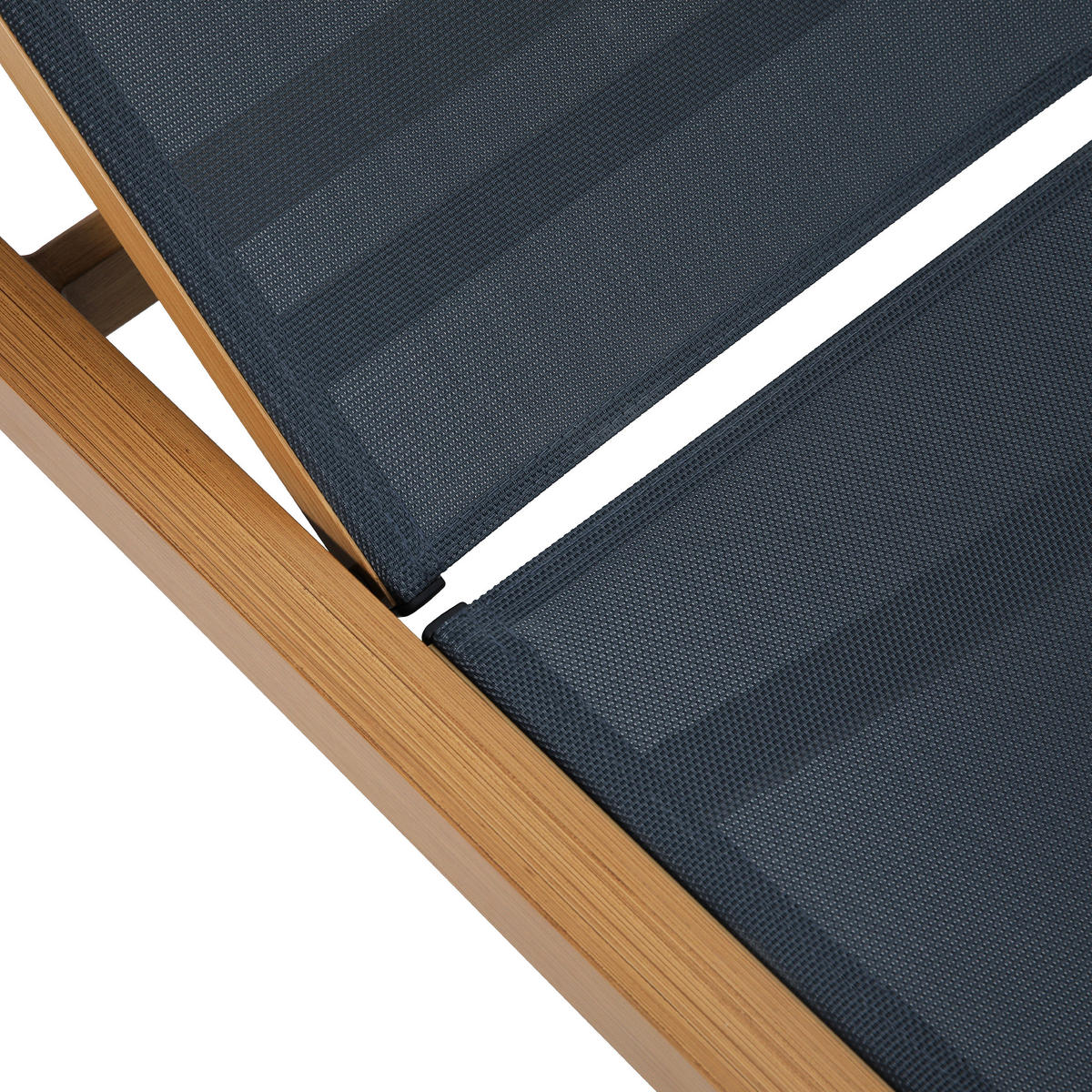 AXI Outdoor Living Gartenliege Logan braun Textil B/H/L: ca. 70x30x193 cm Logan - braun/grau (193,00/70,00/30,00cm) - AXI Outdoor Living