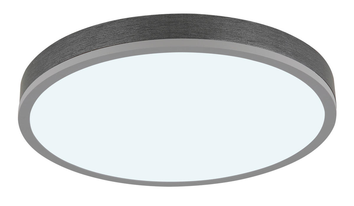 GLOBO LED-Deckenleuchte DORO 416080AD2R-CCT silber Opal Aluminium MDF H/D: ca. 8,5x45 cm 1 Brennstellen DORO - Opal/silber (45,00/8,50cm) - GLOBO