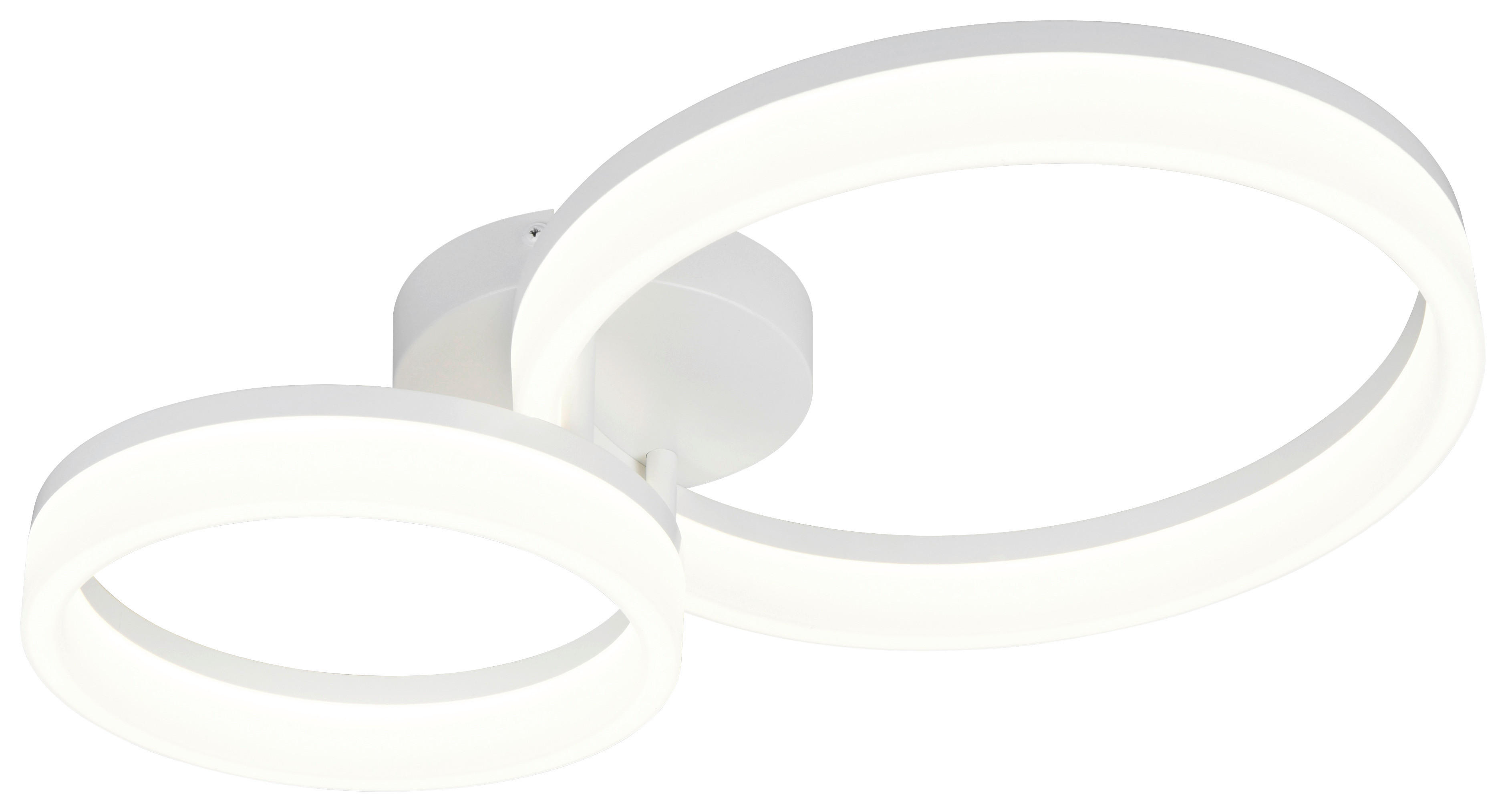 Reality Leuchten LED-Deckenleuchte weiß Metall Kunststoff B/L: ca. 33x51 cm LED-Deckenleuchte_Scope - weiß (33,00/51,00cm) - Reality Leuchten