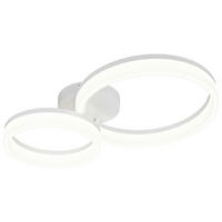 Reality Leuchten LED-Deckenleuchte weiß Metall Kunststoff B/L: ca. 33x51 cm LED-Deckenleuchte_Scope - weiß (33,00/51,00cm) - Reality Leuchten