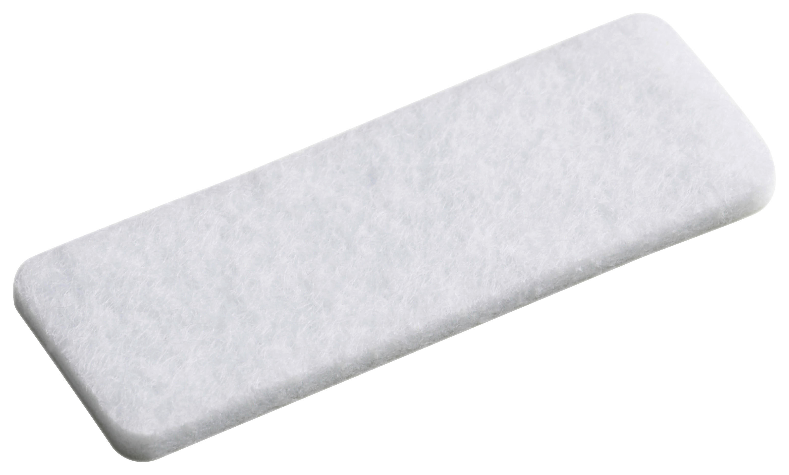 Meister Filzgleiter weiß B/L: ca. 1,6x4,4 cm 8 tlg. Filzgleiter_8erPack 44x16mm - weiß (1,60/4,40cm) - Meister