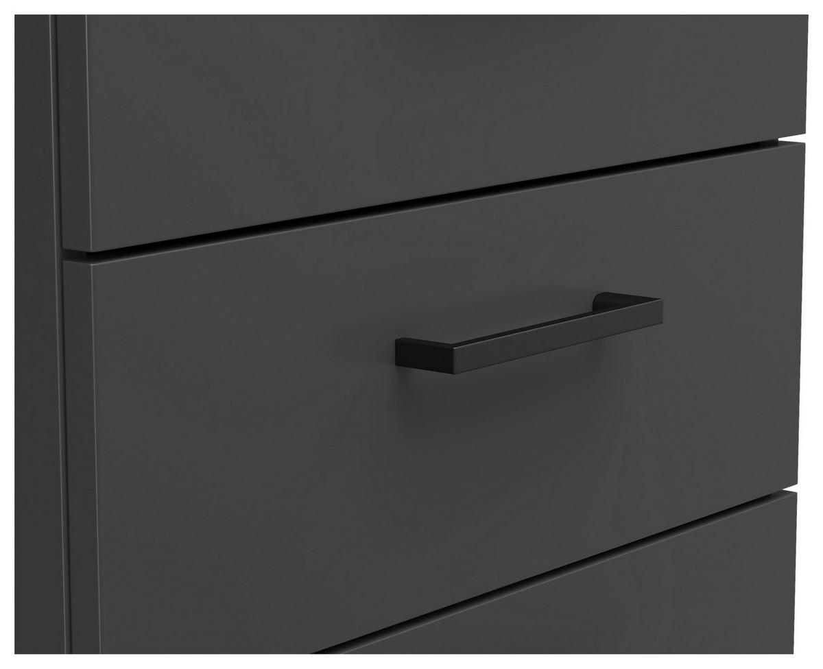 Kommode Multi-Stauraum Typ 18 anthrazit B/H/T: ca. 45x115x40 cm Multi-Stauraum Typ 18 - anthrazit (45,00/115,00/40,00cm)