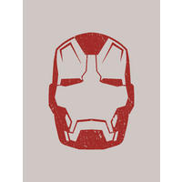 Komar Poster Iron Man Helmet MK 43 Disney B/L: ca. 30x40 cm Iron Man Helmet MK 43 - (30,00/40,00cm) - Komar