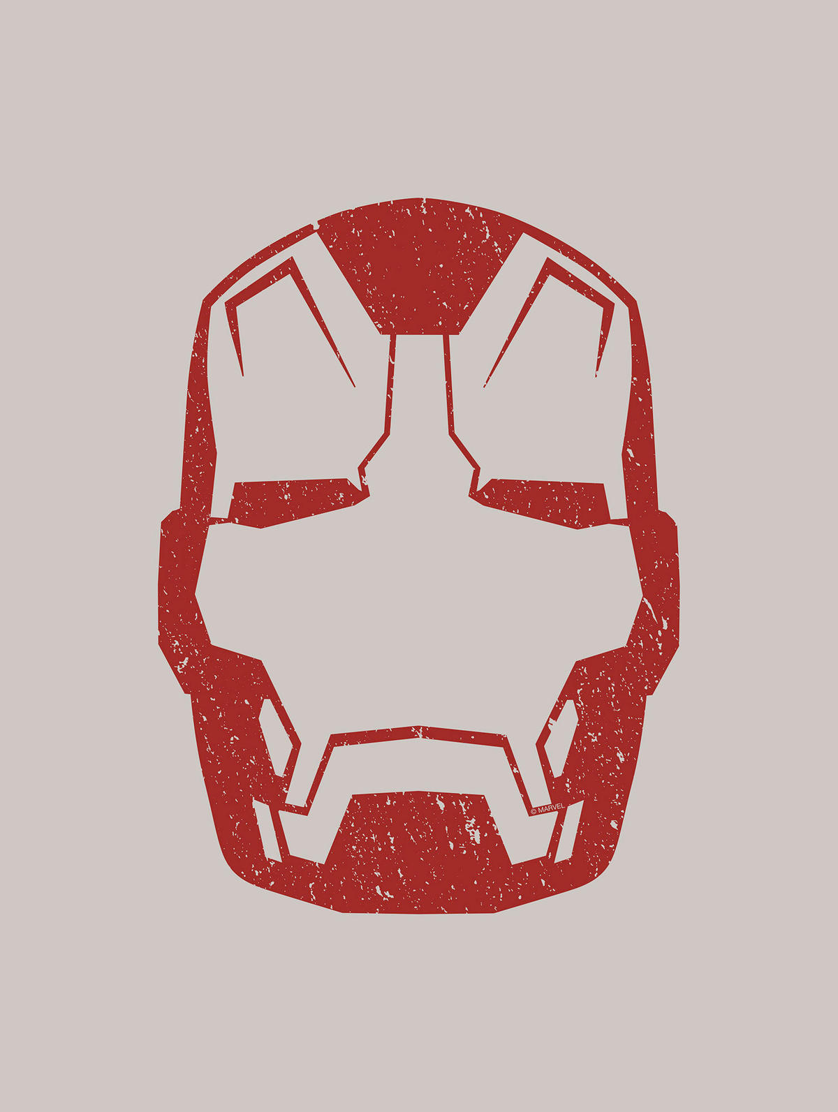Komar Poster Iron Man Helmet MK 43 Disney B/L: ca. 30x40 cm Iron Man Helmet MK 43 - (30,00/40,00cm) - Komar