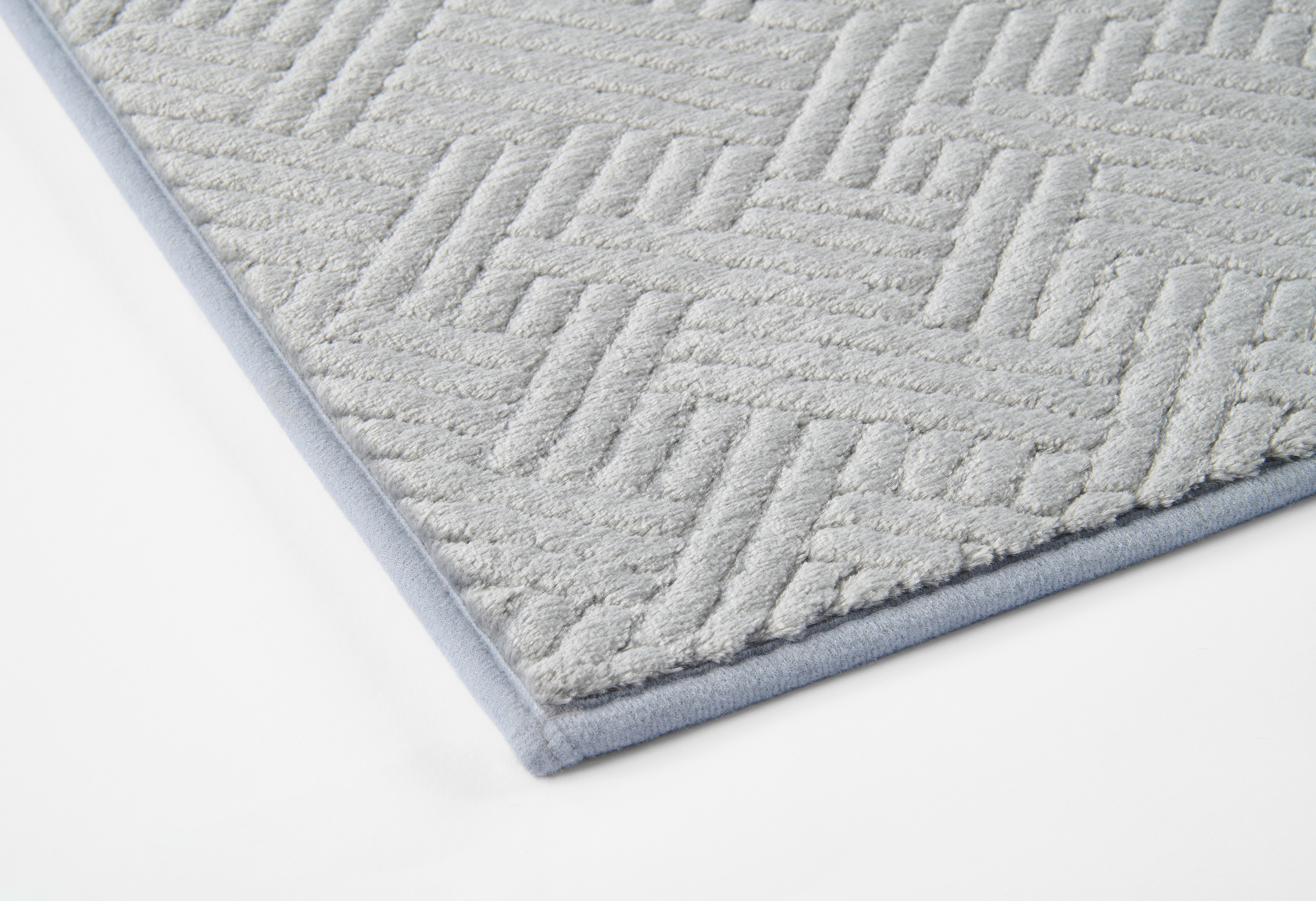 Thumbnail - Fellimitat Monaco grau B/L: ca. 80x150 cm