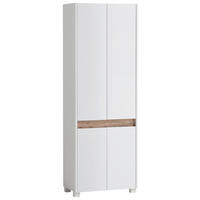 Schuhschrank Cosmo perlweiß Optik B/H/T: ca. 56,9x164,5x33 cm Cosmo - (56,90/164,50/33,00cm) - Möbelpartner