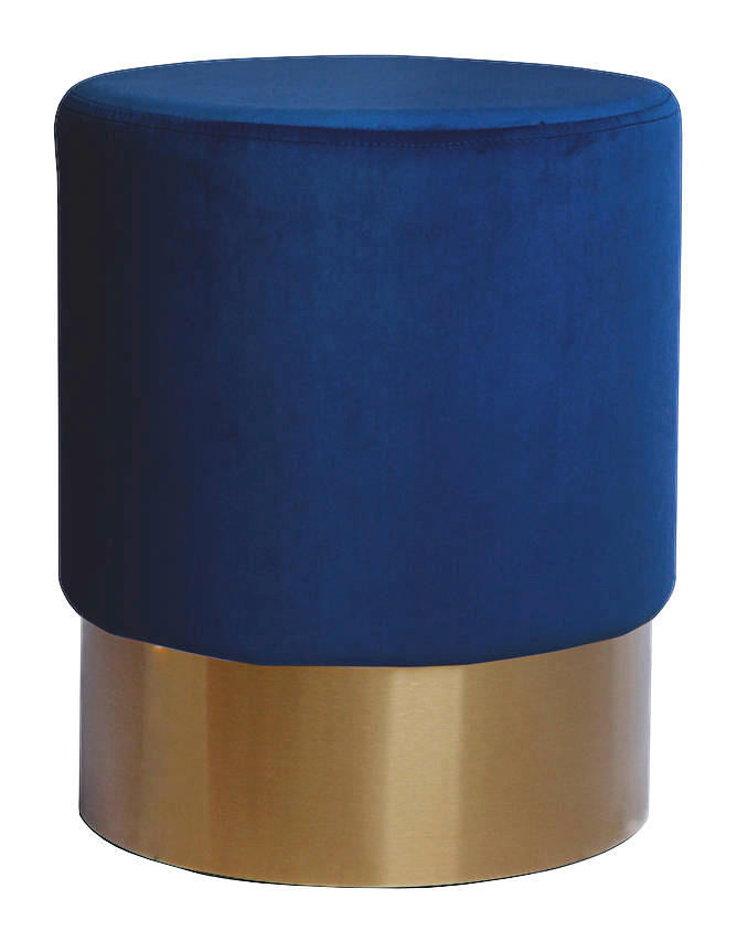 Stuhl Aspen 100 blau Polyester H/D: ca. 42x35 cm