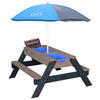 AXI Sand & Wassertisch Nick anthrazit B/H/L: ca. 98x49x95 cm Nick - blau/anthrazit (95,00/98,00/49,00cm) - AXI