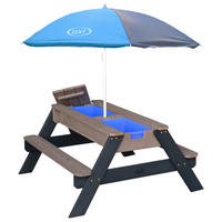 AXI Sand & Wassertisch Nick anthrazit B/H/L: ca. 98x49x95 cm Nick - blau/anthrazit (95,00/98,00/49,00cm) - AXI