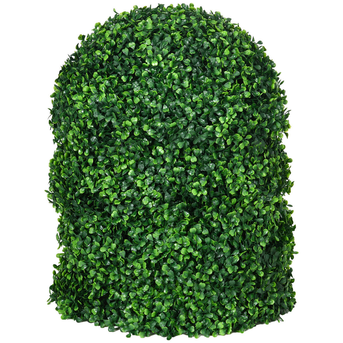 HOMCOM Kunstpflanze grün Polypropylen B/H/L: ca. 40x40x40 cm künstliche_Pflanze - grün (40,00/40,00/40,00cm) - HOMCOM