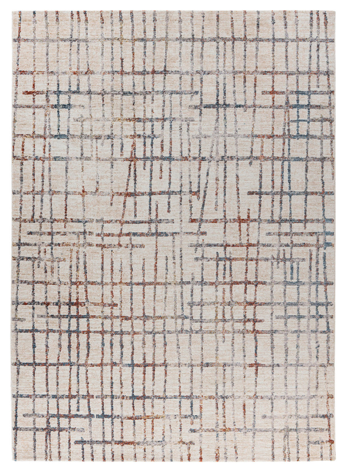 360Living Teppich Jaka creme B/L: ca. 160x230 cm Jaka - creme/multicolor (160,00/230,00cm) - 360Living