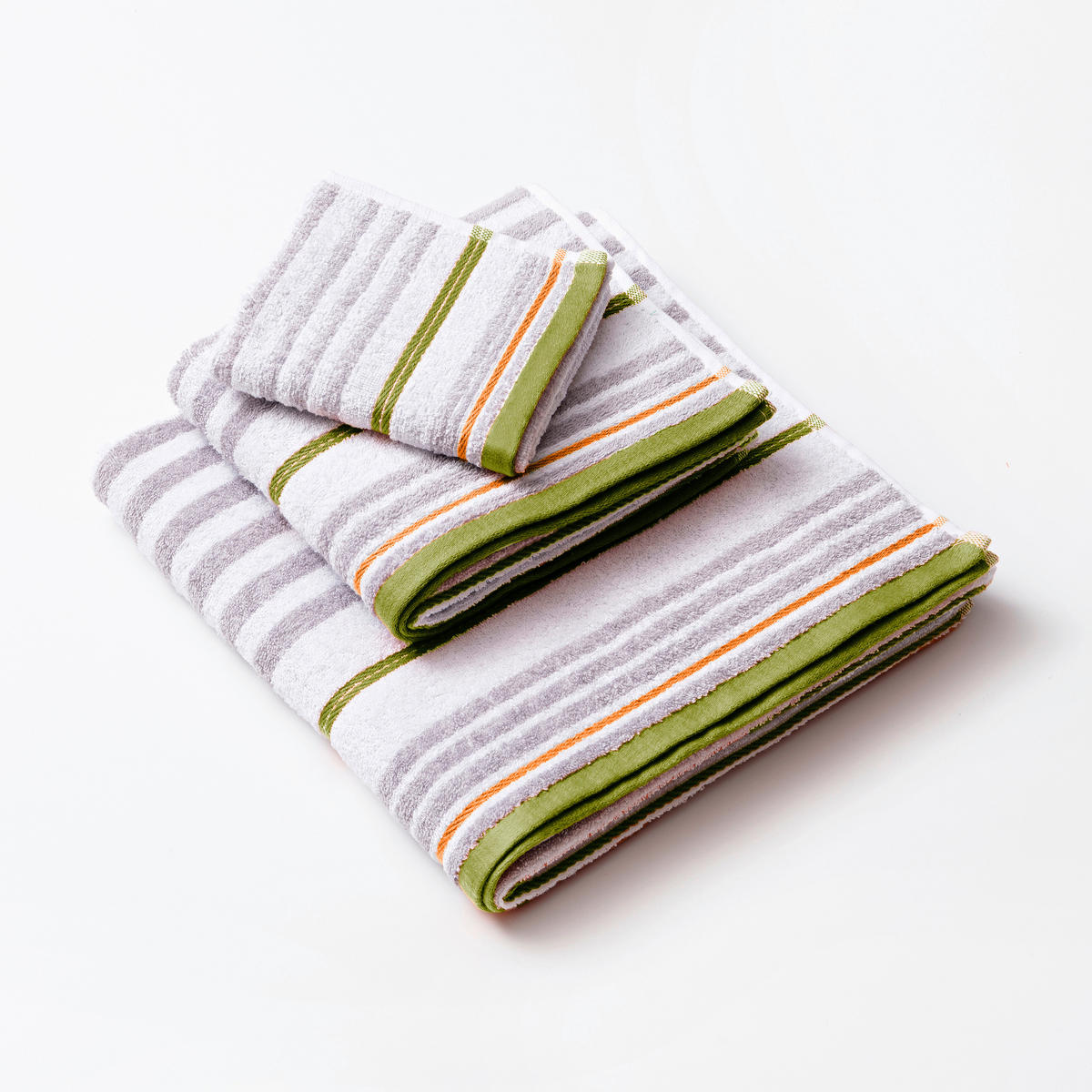 Frottier-Set RAINBOW bunt Baumwolle RAINBOW - weiß/bunt - BENETTON