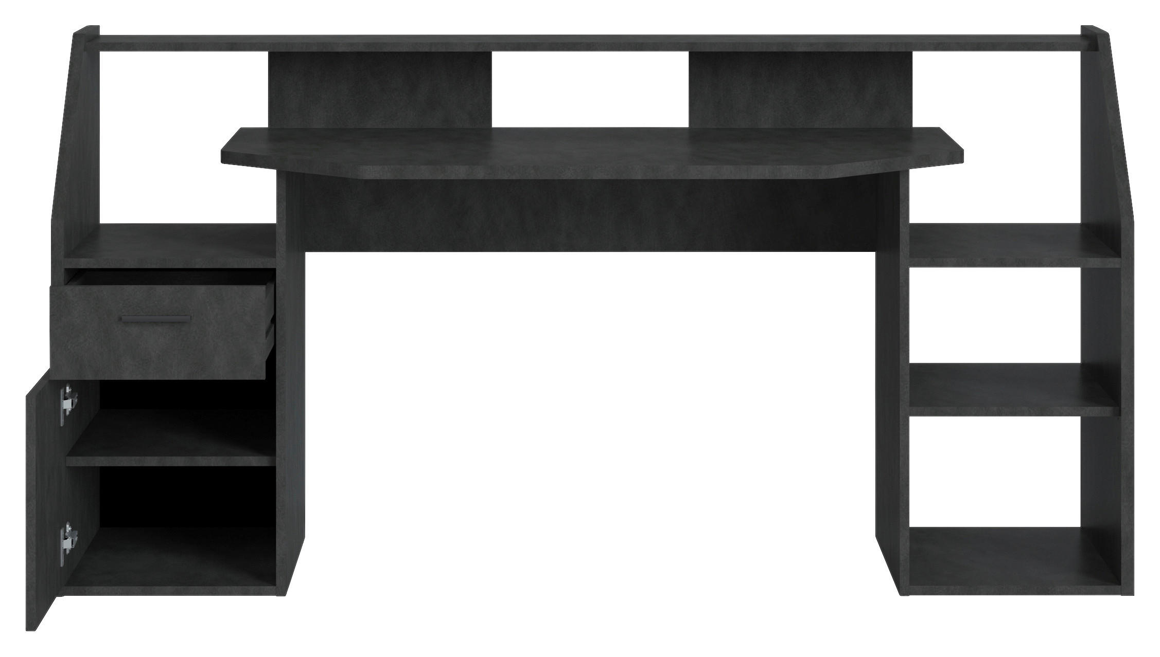 Gaming-Schreibtisch Zocker B/H/T: ca. 180x92x50 cm Zocker - (180,00/92,00/50,00cm)