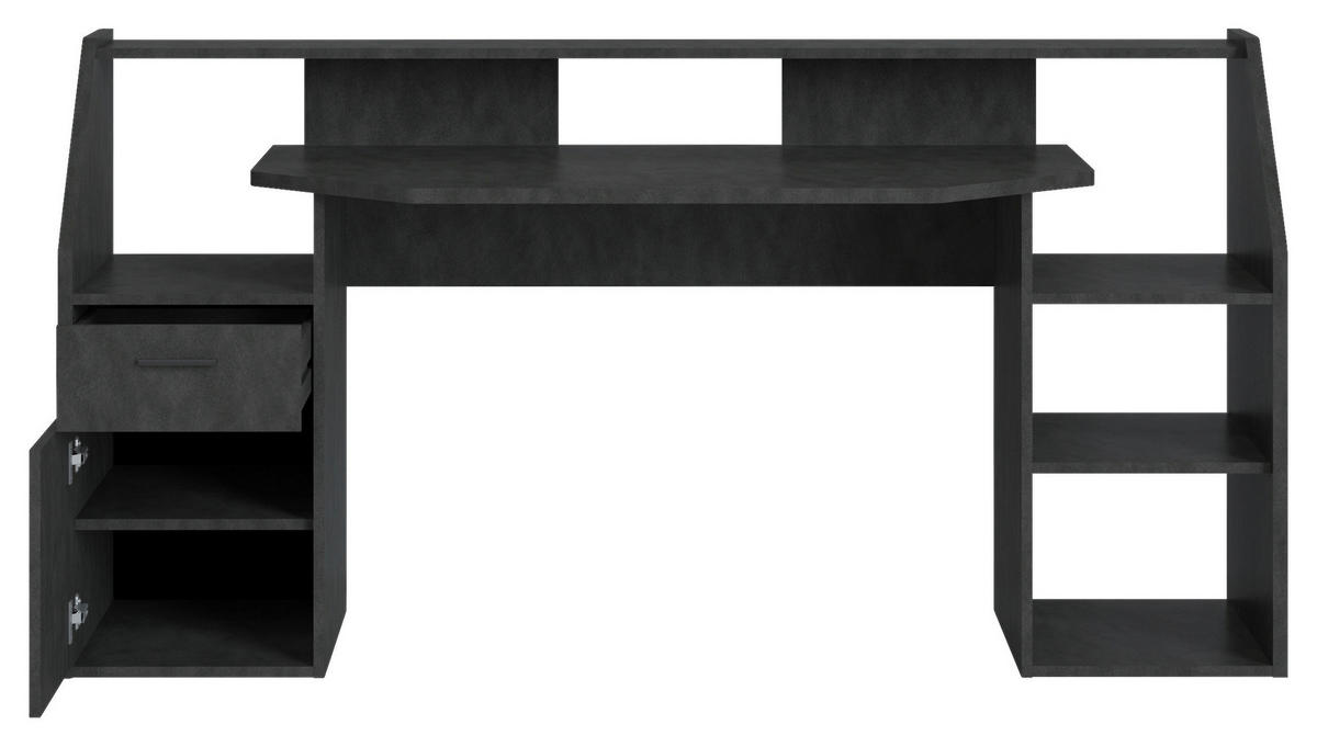 Gaming-Schreibtisch Zocker B/H/T: ca. 180x92x50 cm Zocker - (180,00/92,00/50,00cm)