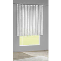 Fertigstore Laura weiß B/L: ca. 145x300 cm Laura - weiß/grau (145,00/300,00cm) - POCOline