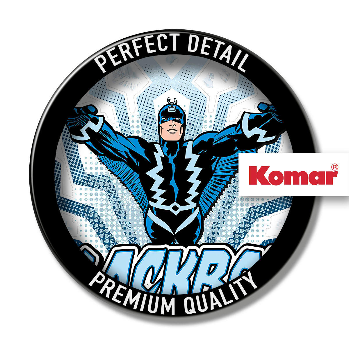 Komar Wandtattoo Blackbolt Comic Classic  Blackbolt Comic Classic B/L: ca. 50x70 cm Blackbolt Comic Classic - (50,00/70,00cm) - Komar