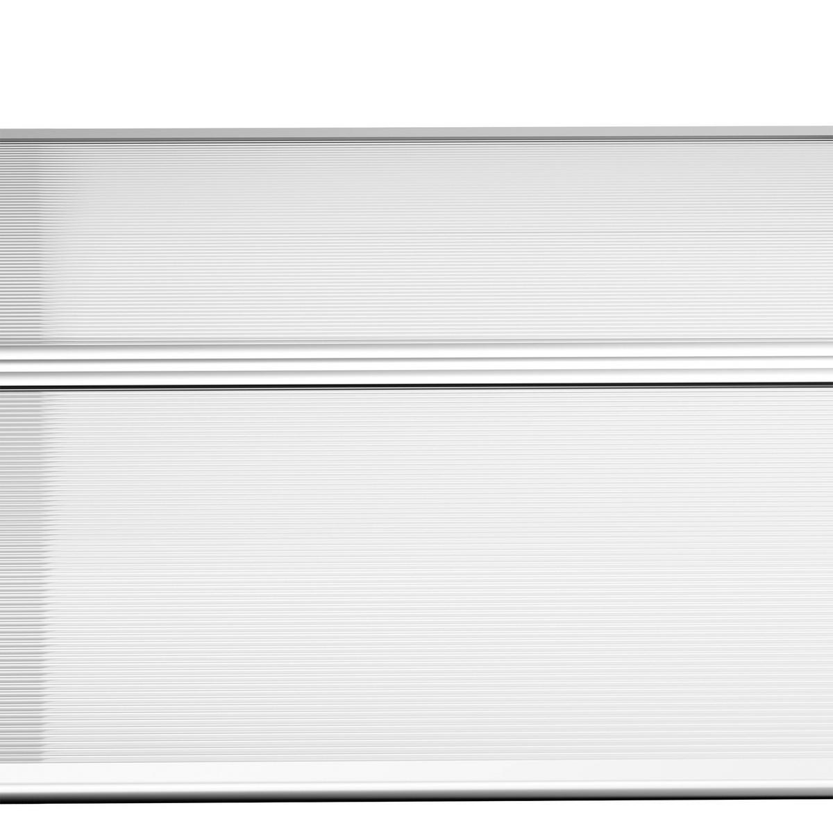 Outsunny Vordach weiß B/H/L: ca. 150x90x25 cm Vordach - weiß (25,00/150,00/90,00cm) - Outsunny