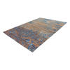 360Living Teppich Blaze blau B/L: ca. 155x230 cm Blaze - blau/beige (155,00/230,00cm) - 360Living