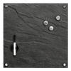 Zeller Memoboard Schiefer Schiefer - anthrazit (40,00/40,00/1,60cm) - Zeller