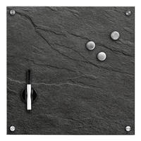 Zeller Memoboard Schiefer Schiefer - anthrazit (40,00/40,00/1,60cm) - Zeller