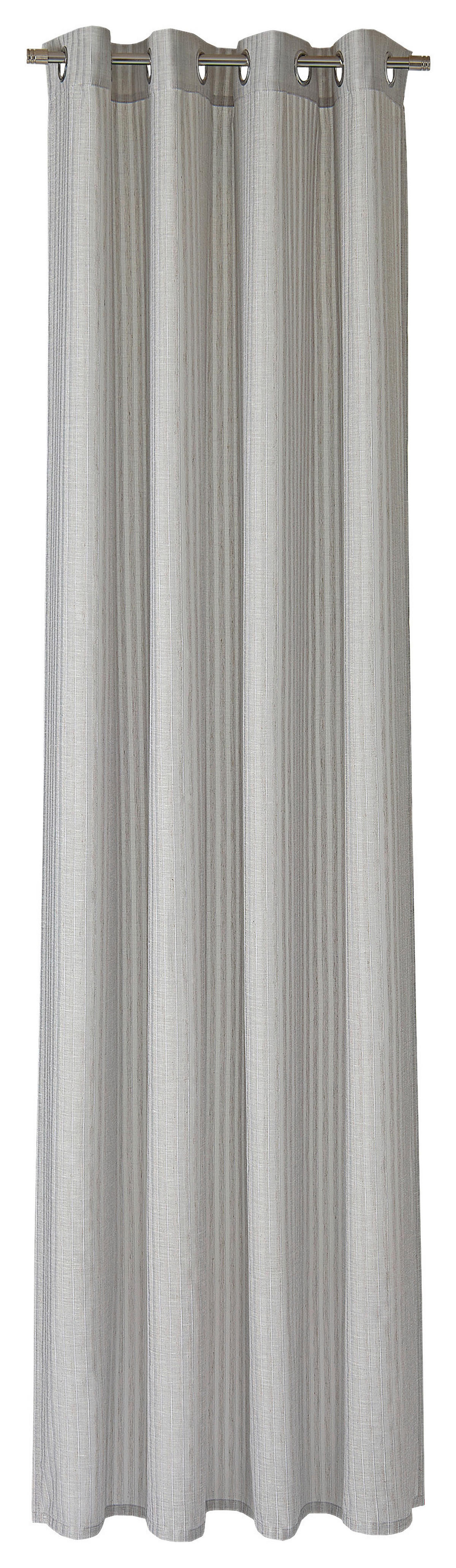 Esprit Ösenvorhang E-Sulva grau B/L: ca. 140x250 cm E-Sulva - grau (140,00/250,00cm) - Esprit