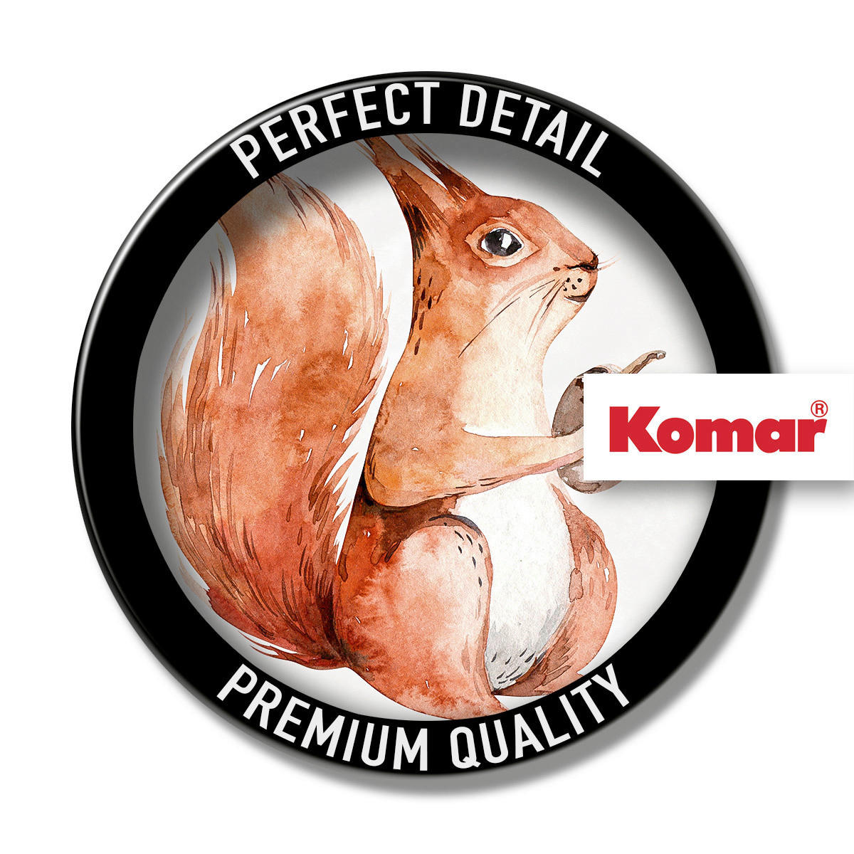 Komar Poster Hungry Squirrel Eichhörnchen B/L: ca. 30x40 cm Hungry Squirrel - (30,00/40,00cm) - Komar