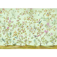 Komar Fototapete Oiseaux du Paradis B/L: ca. 350x250 cm Oiseaux du Paradis - (350,00/250,00cm) - Komar