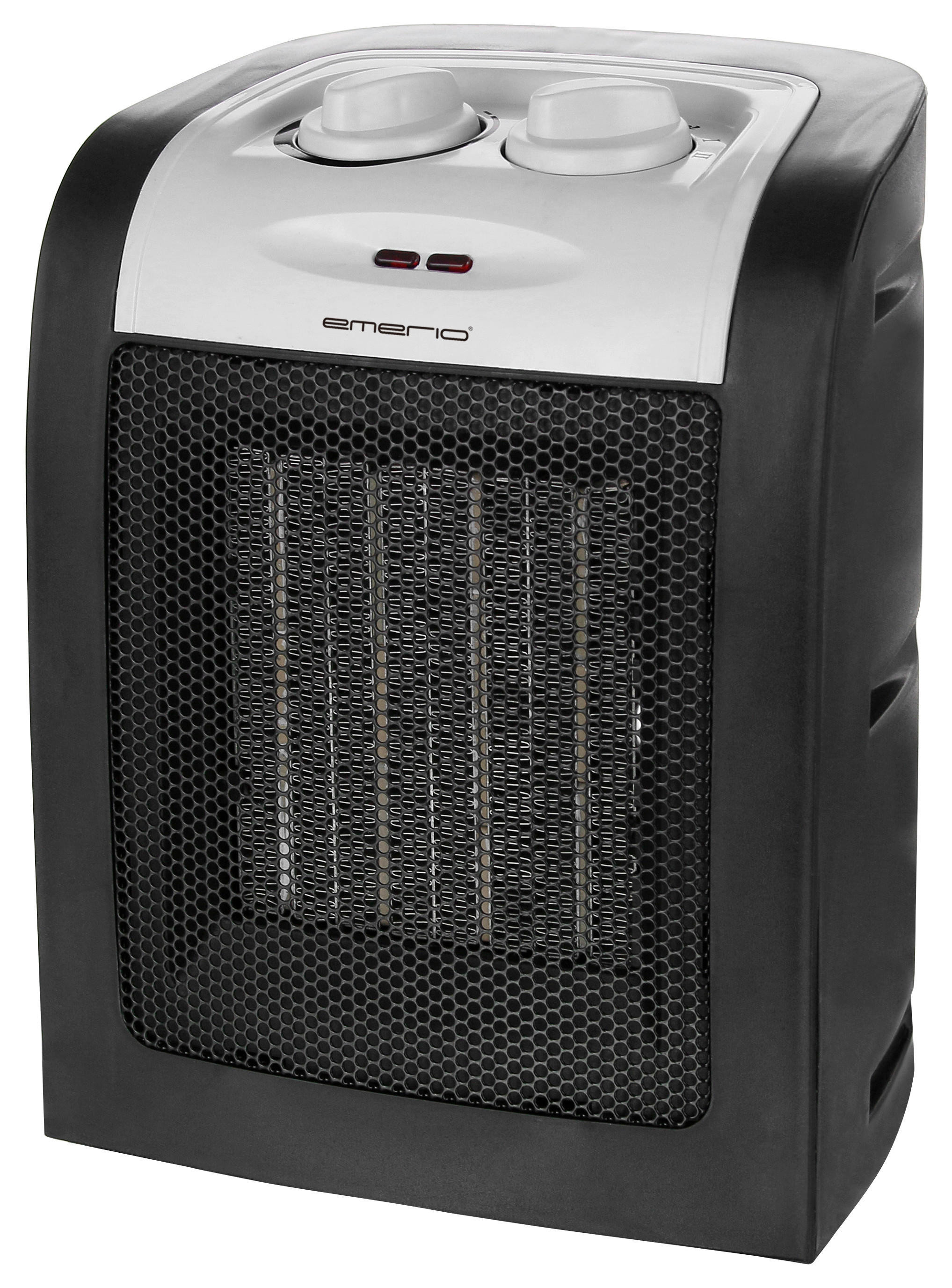 Emerio Keramik Heizlüfter FH-106145 schwarz B/H/L: ca. 12,2x21,8x16,9 cm ca. 1800 W Keramik-Heizlüfter FH-106145 - schwarz (16,90/12,20/21,80cm) - Emerio