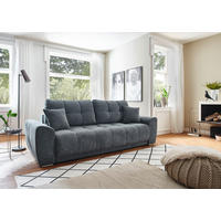 Schlafsofa Torro grau B/H/T: ca. 260x46x110 cm Torro - Chrom/grau (260,00/46,00/110,00cm)