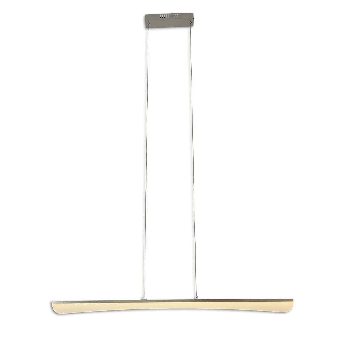 Näve Leuchten Pendelleuchte 7057442 Chrom Kunststoff Metall B/H/T: ca. 100x150x8 cm null 1 Brennstellen Bones - Chrom (100,00/150,00/8,00cm) - Näve Leuchten