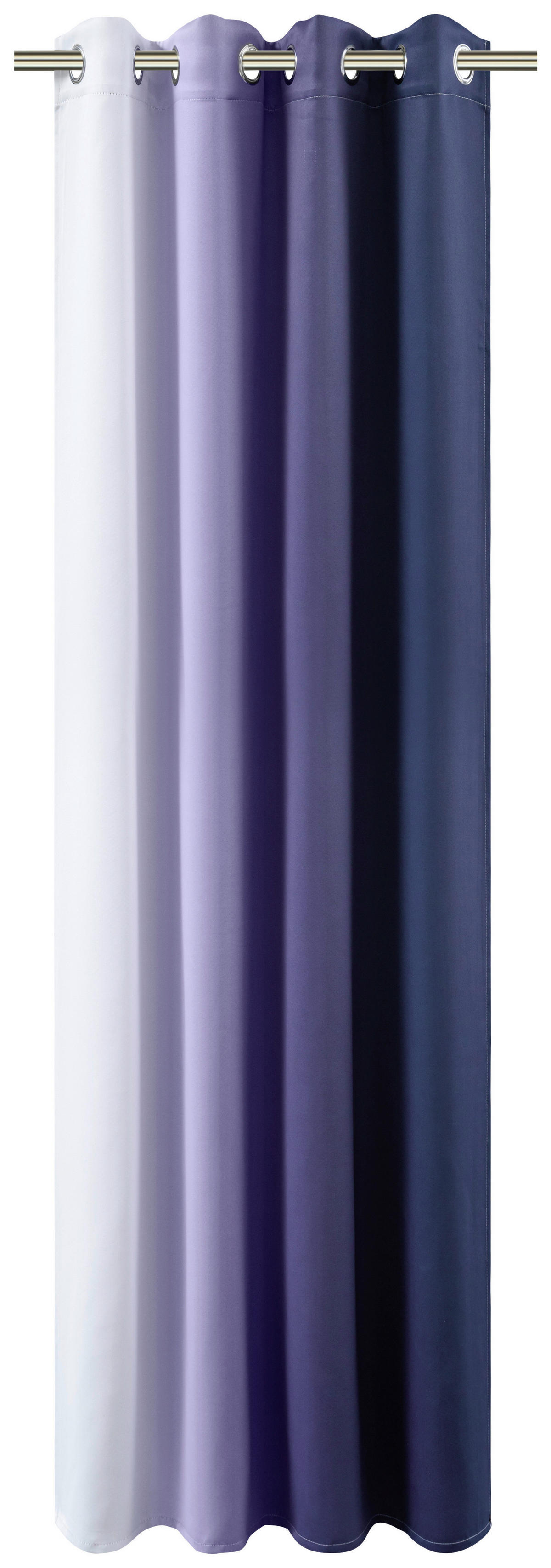 POCOline Verdunklungsvorhang Beverly blau B/L: ca. 135x245 cm Beverly - blau (135,00/245,00cm) - POCOline