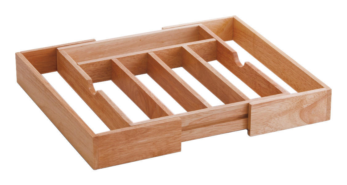 Zeller Besteckkasten ausziehbar natur B/H/L: ca. 37,5x6x32 cm Besteckkasten_ausziehbar - natur (32,00/37,50/6,00cm) - Zeller