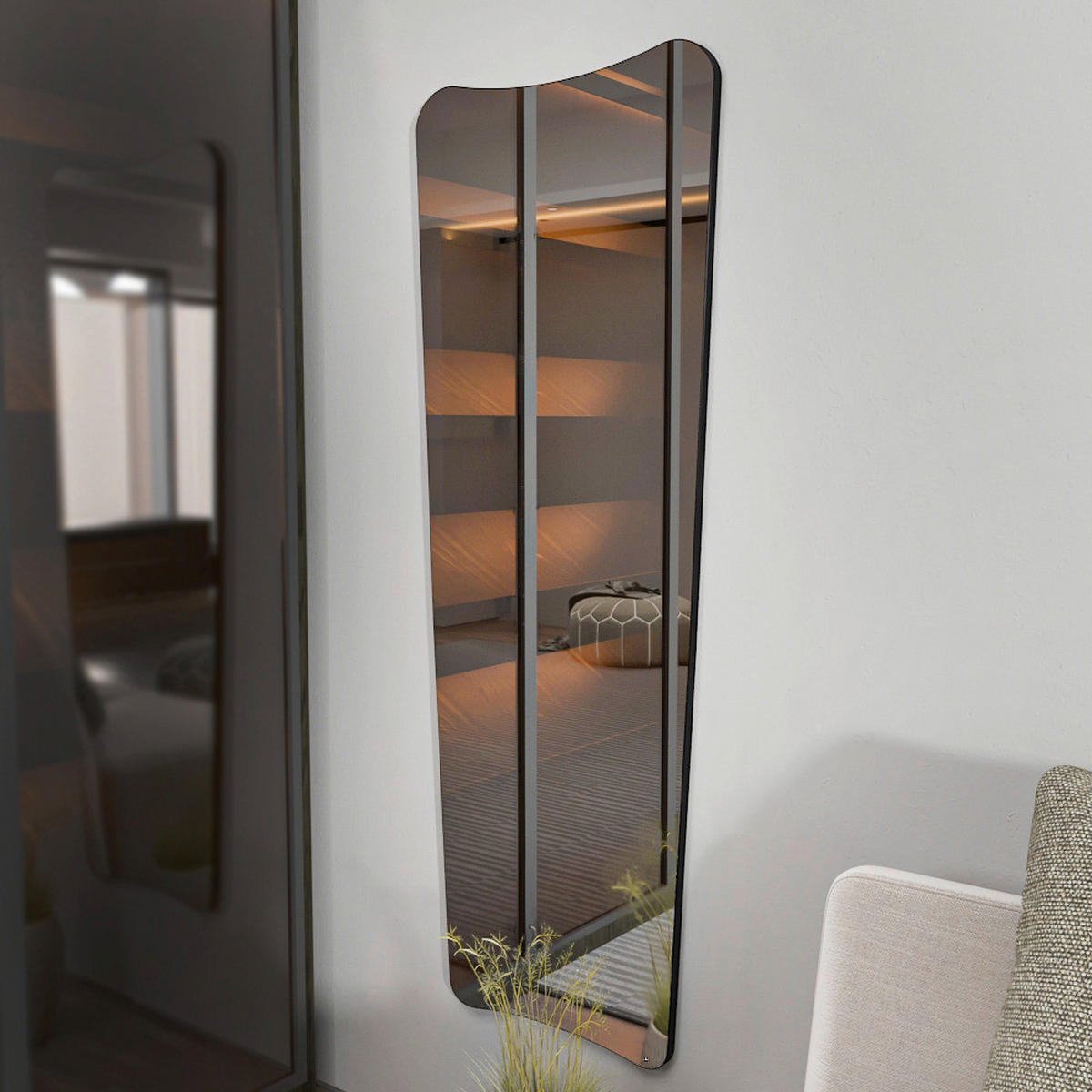 Standspiegel Vitris B/H/T: ca. 54x150x2,2 cm Vitris - (54,00/150,00/2,20cm) - moebel17