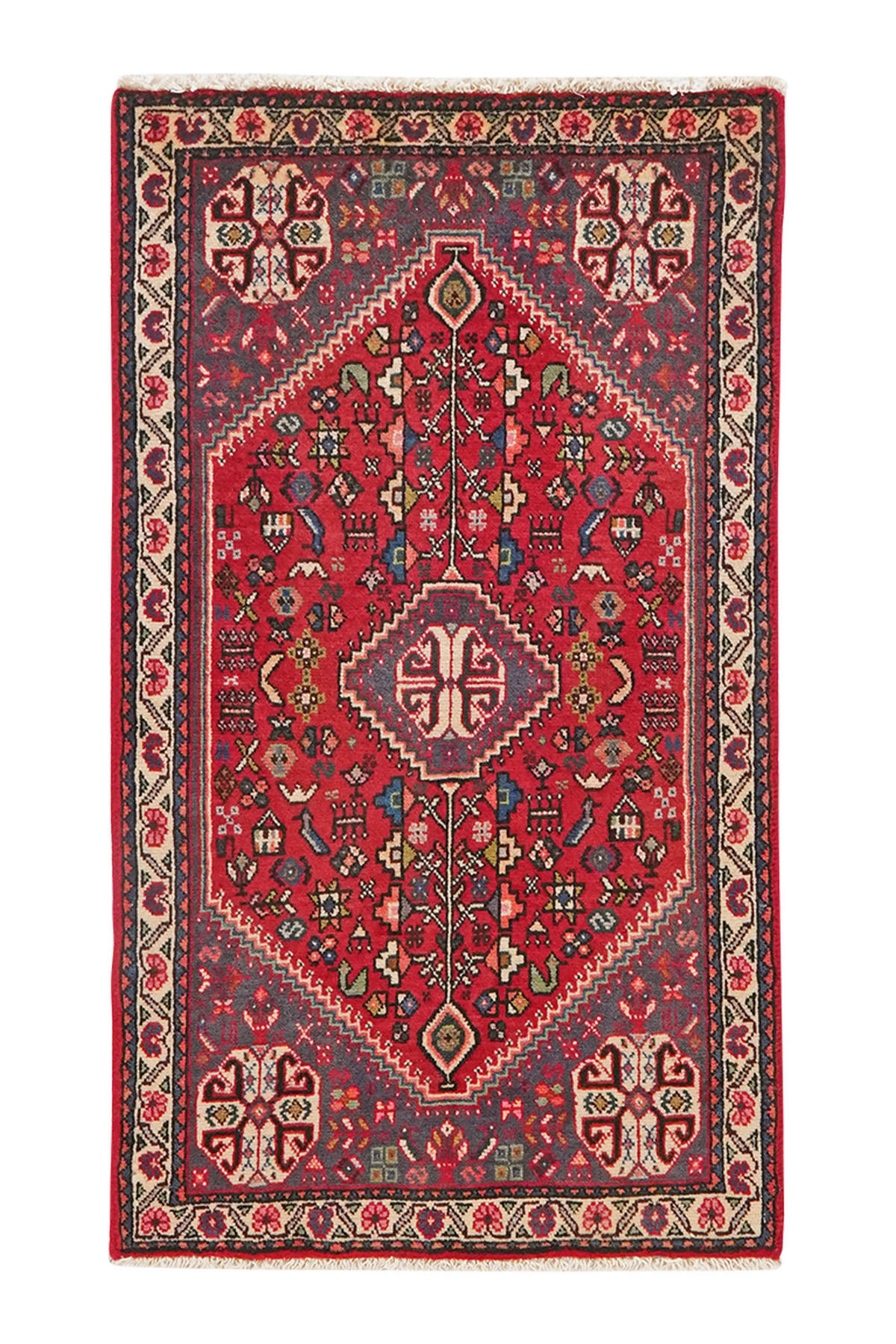 PersaTepp Teppich Abadeh rot B/L: ca. 62x107 cm Abadeh - rot (62,00/107,00cm) - PersaTepp