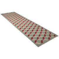 PersaTepp Teppich Kelim Gashgai beige B/H/L: ca. 87x1x300 cm Kelim Gashgai - beige/grün (300,00/87,00/1,00cm) - PersaTepp