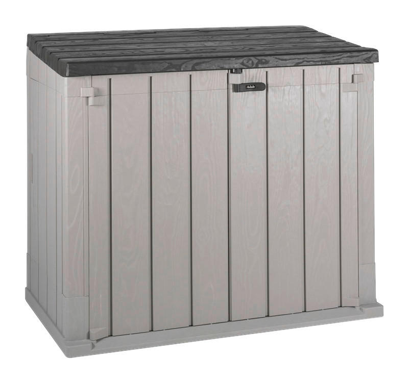 Toomax Mülltonnenbox Stora Way grau B/H/L: ca. 111x74,5x129,5 cm Stora Way - anthrazit/grau (129,50/111,00/74,50cm) - Toomax