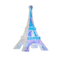 Nolo LED-Dekoleuchte transparent B/H/L: ca. 20,5x20,5x32 cm LED-Dekoleuchte_Eiffelturm - transparent (32,00/20,50/20,50cm) - Nolo