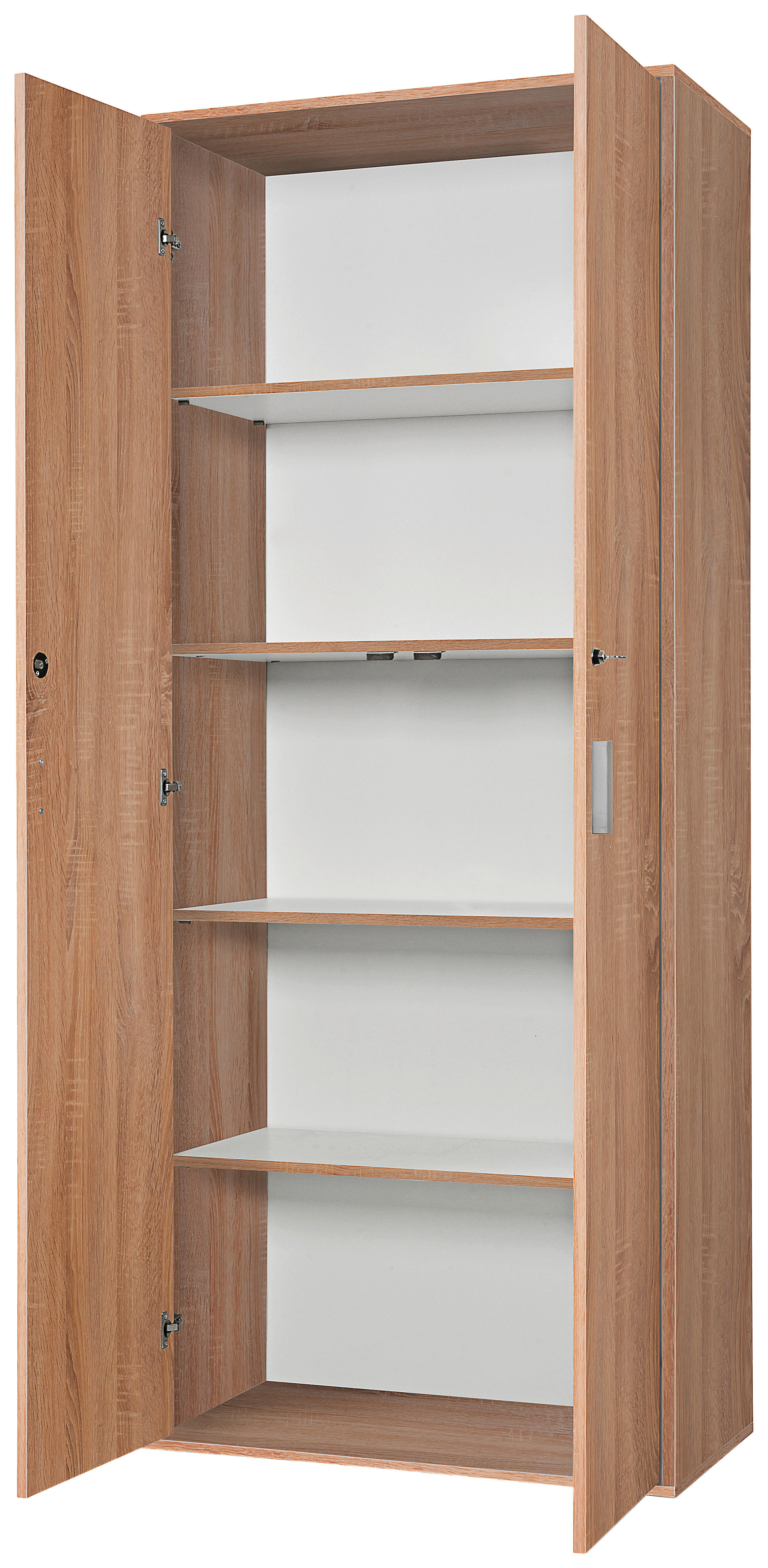 Aktenschrank Kreta Eiche Sonoma Nachbildung B/H/T: ca. 75x190x39 cm Kreta - Eiche (75,00/190,00/39,00cm)