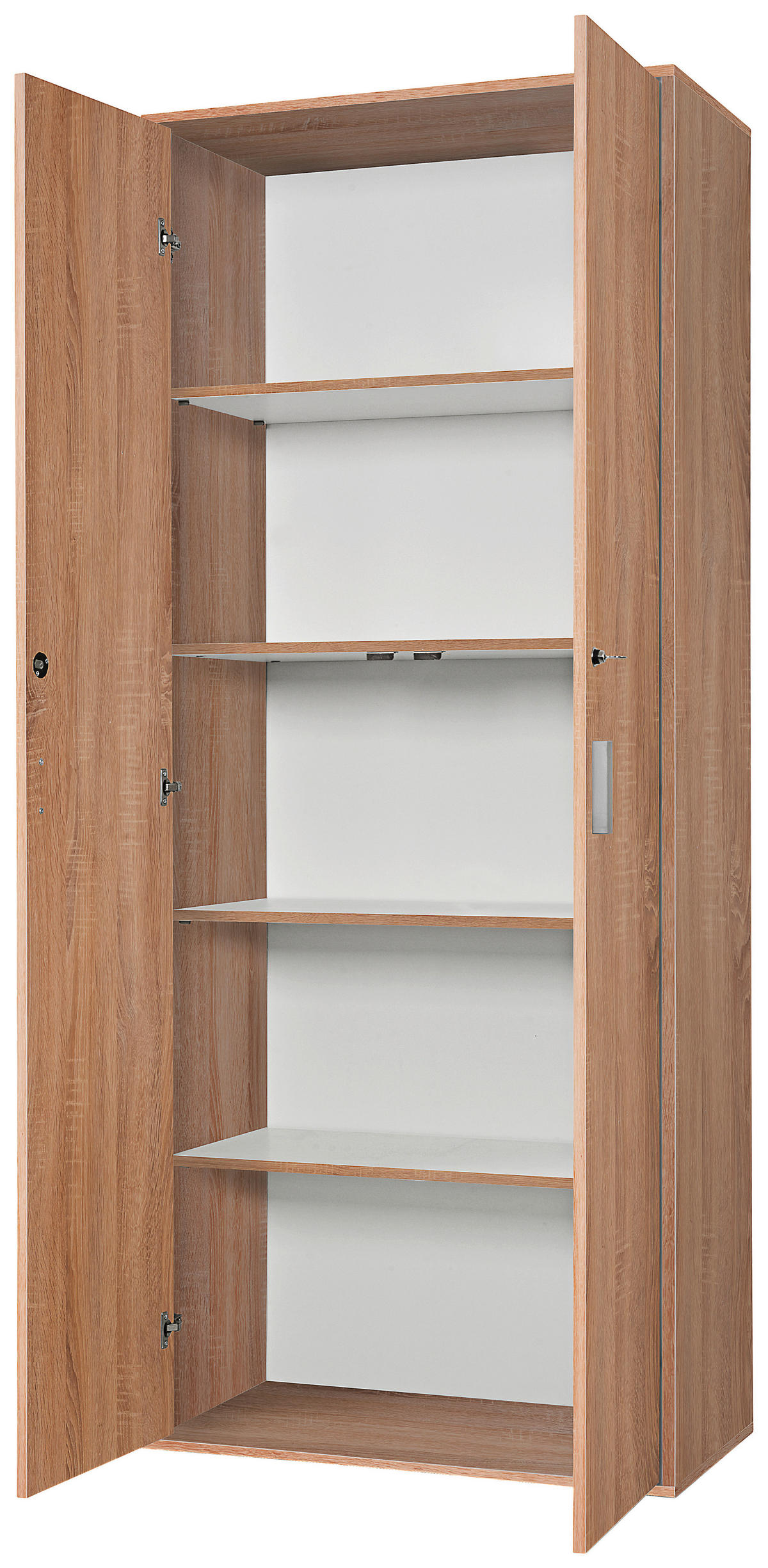 Aktenschrank Kreta Eiche Sonoma Nachbildung B/H/T: ca. 75x190x39 cm Kreta - Eiche (75,00/190,00/39,00cm)