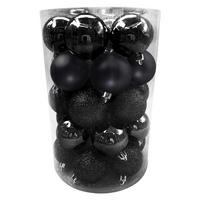 Weihnachtskugelset schwarz Weihnachtskugelset_30tlg. - schwarz