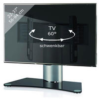 VCM Standfuß Tisch Standfuß schwarz Tisch Standfuß Windoxa - schwarz (70,00/56,00/30,00cm) - VCM
