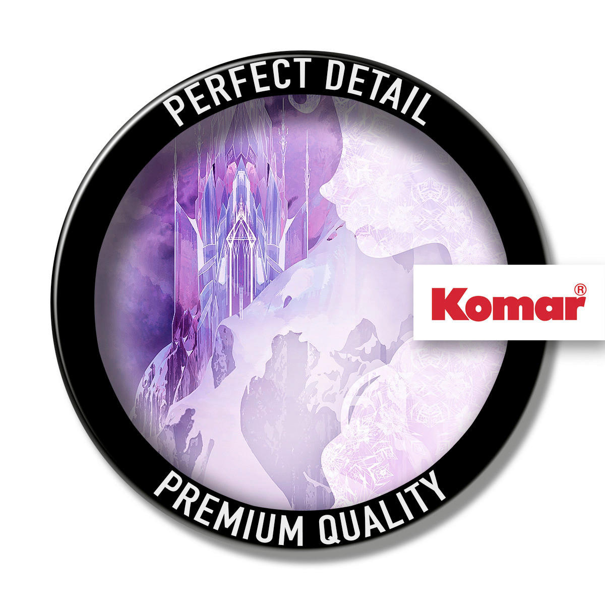 Komar Fototapete Frozen Winter Mist B/L: ca. 120x200 cm Frozen Winter Mist - (120,00/200,00cm) - Komar