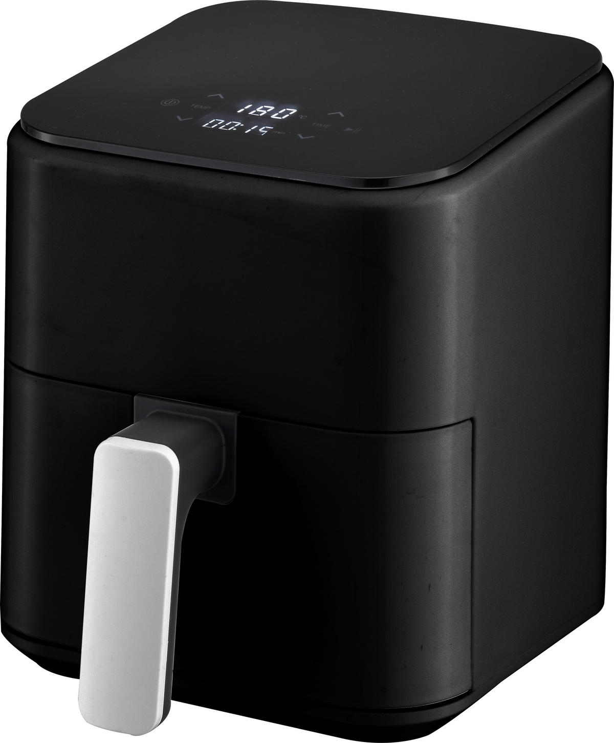 POCOline Heißluftfritteuse schwarz Kunststoff B/H/L: ca. 21,1x25,7x29 cm ca. 2,2 l Heißluftfritteuse_Montserrat - schwarz (29,00/21,10/25,70cm) - POCOline