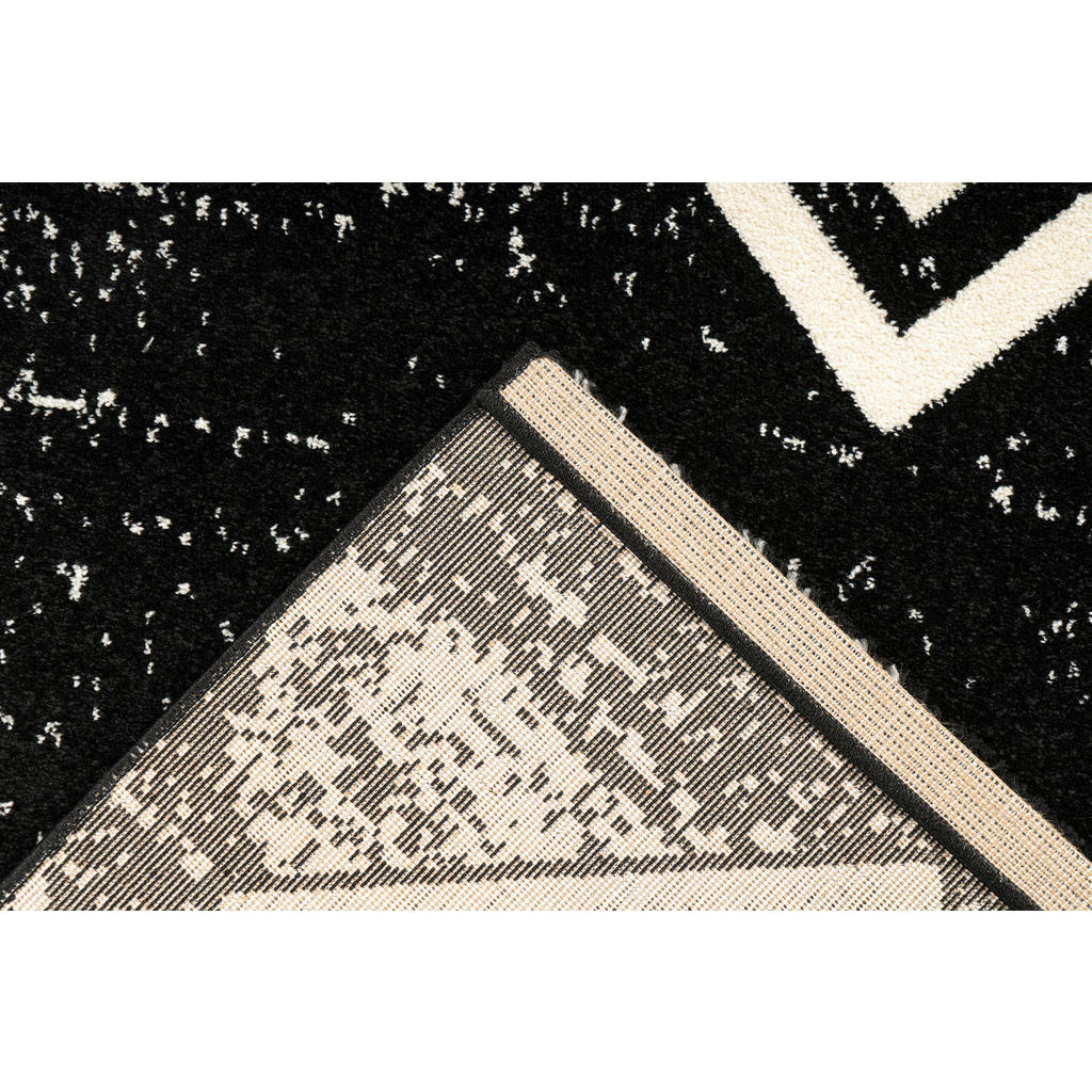 Thumbnail - 360Living Teppich Naila schwarz B/L: ca. 80x150 cm