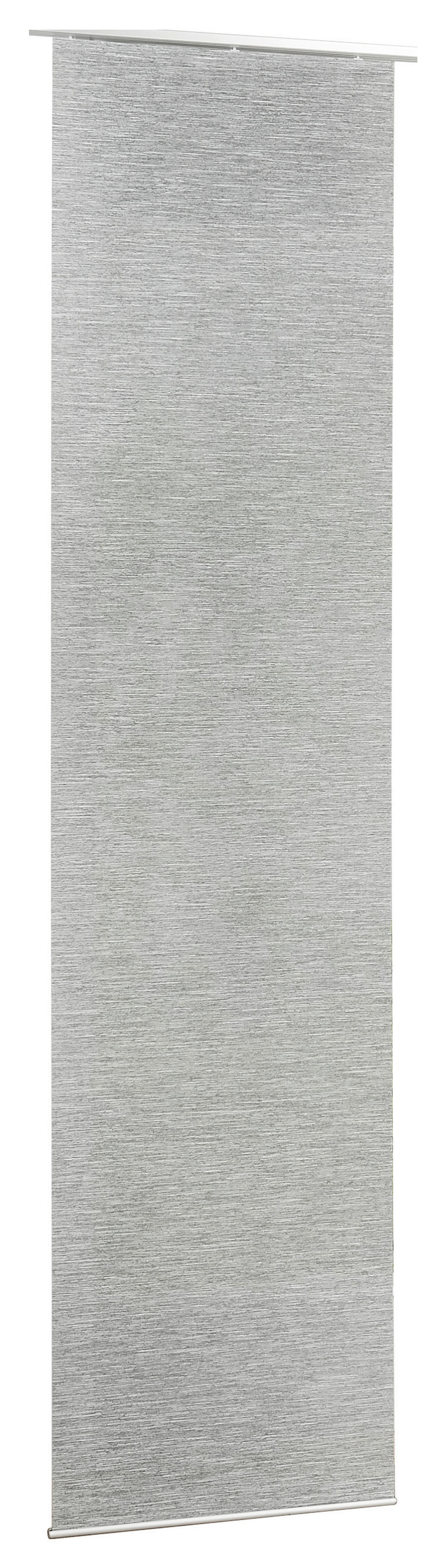 Schiebevorhang Essential grau B/L: ca. 60x245 cm Essential - grau (60,00/245,00cm) - POCOline