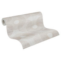 A.S.Creation Vliestapete Attractive Punkte beige B/L: ca. 53x1050 cm Attractive - beige (53,00/1050,00cm) - A.S.Creation