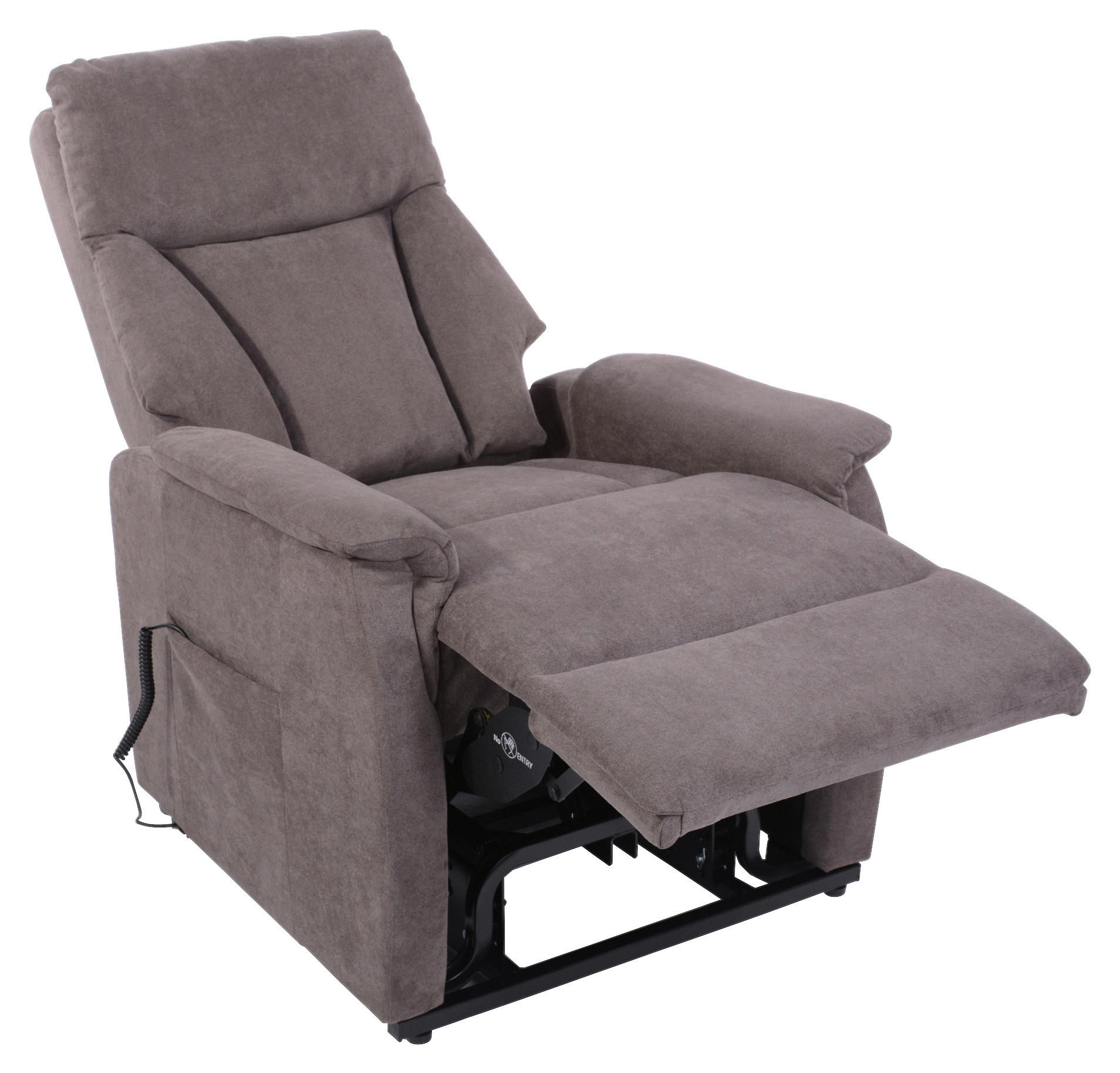 Thumbnail - TV-Sessel Malaga graubraun B/H/T: ca. 78x86x94 cm