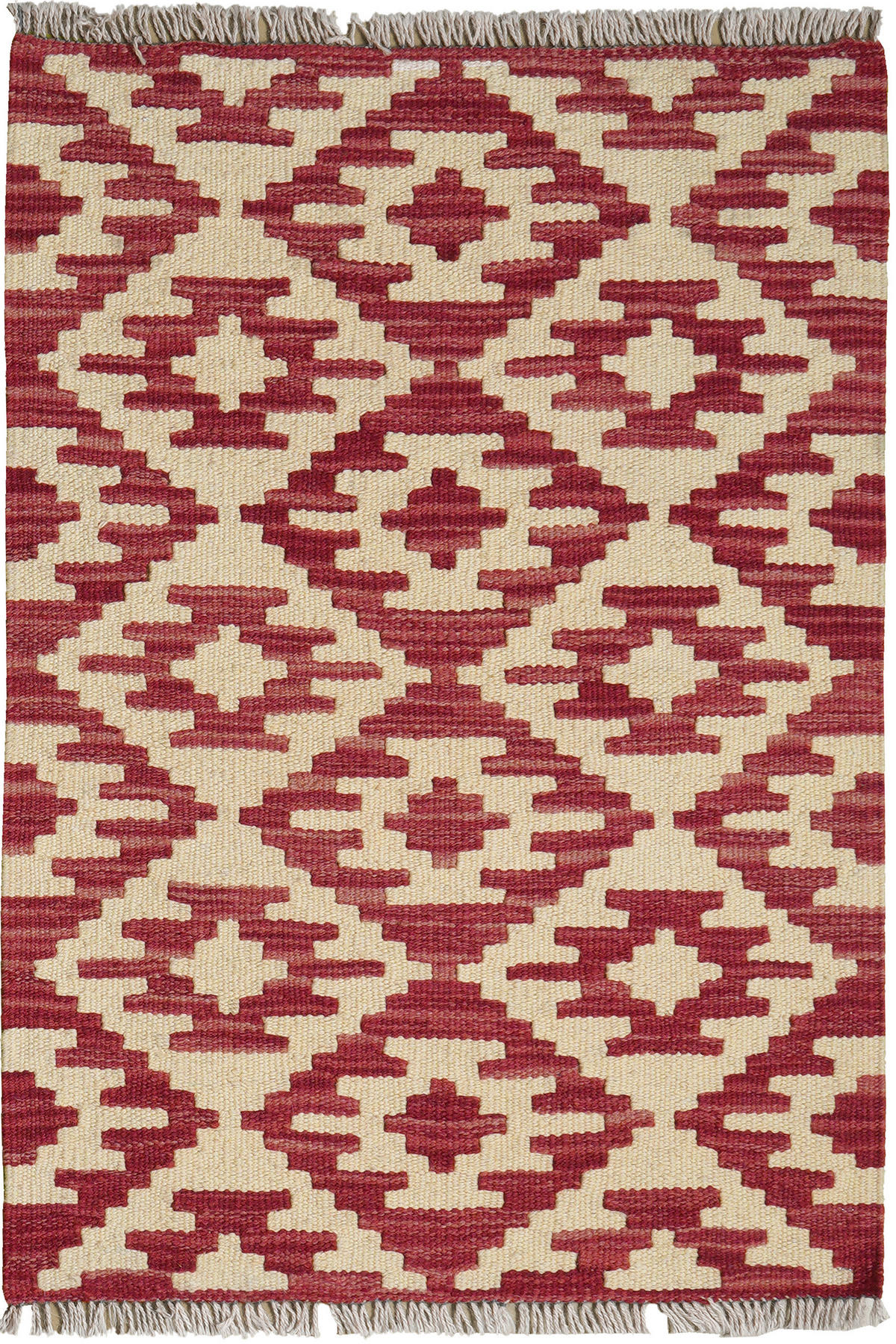 PersaTepp Teppich Kelim Gashgai rot B/H/L: ca. 62x1x88 cm Kelim Gashgai - rot (88,00/62,00/1,00cm) - PersaTepp