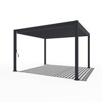PergoLine Pergola Superior anthrazit Aluminium B/H/L: ca. 400x255x360 cm Superior - anthrazit (360,00/400,00/255,00cm) - PergoLine